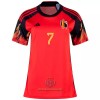 Maglia ufficiale Belgio DE BRUYNE 7 Casa Mondiali 2022 per Donna